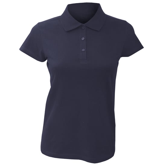 SOLS Womens/Ladies Prescott Short Sleeve Jersey Polo Shirt (French Navy)