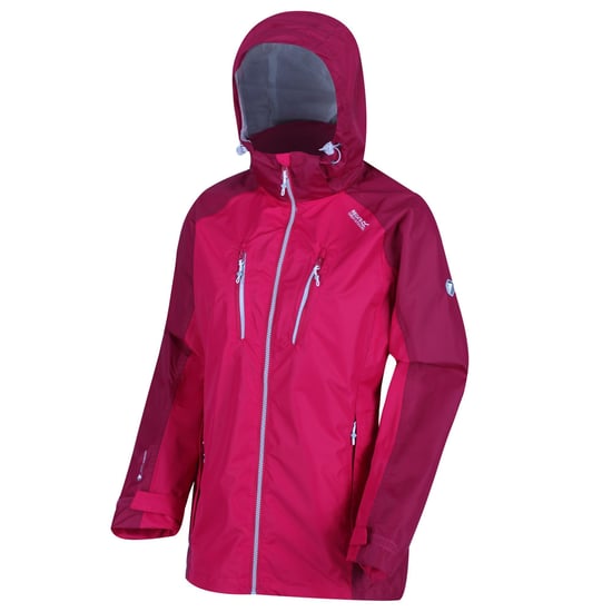 Regatta Womens/Ladies Calderdale III Lightweight Waterproof Jacket (Dark Cerise/Beetroot)