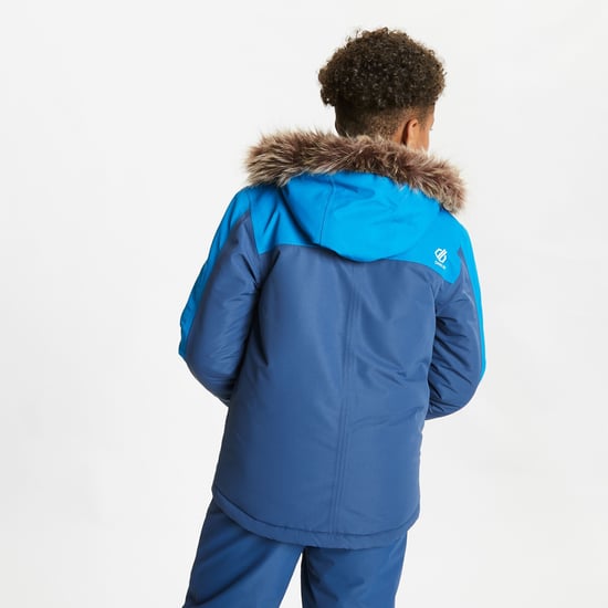 Dare 2B Boys Furtive Ski Jacket (Dark Denim/Petrol Blue)