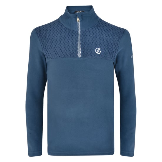 Dare 2B Kinder Fleecepullover Mountfuse mit 1/4-Reißverschluss (Taubenblau) - Image 1