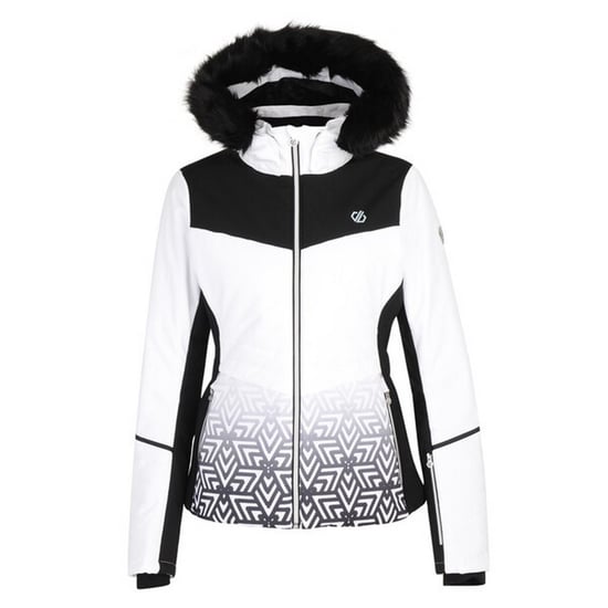 Dare 2b Womens Iceglaze Faux Fur Trim Luxe Ski Jacket