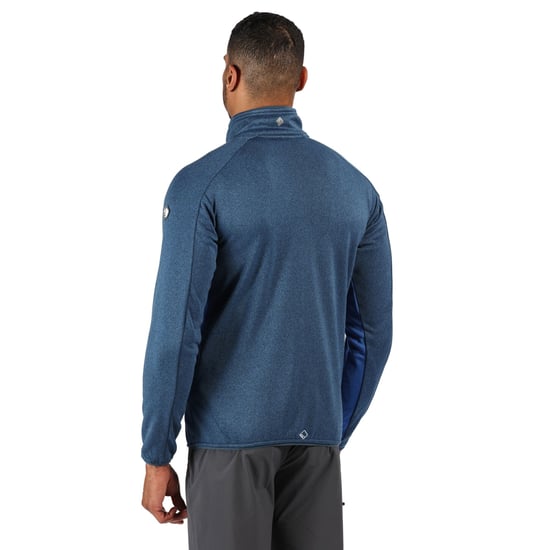 Regatta Herren Stretchjacke Ecuador mit Stehkragen (Blau/Marineblau) - Image 2