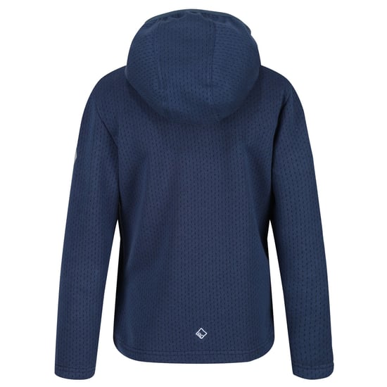 Regatta Jungen Orbiter Kapuzen-Fleece-Jacke (Denim) - Image 2