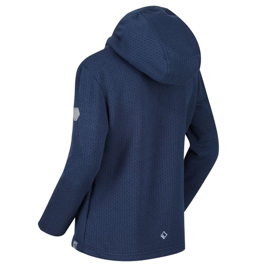 Regatta Jungen Orbiter Kapuzen-Fleece-Jacke (Denim) - Image 4
