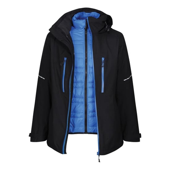 Regatta Mens X-Pro Evader III Jacket (Black/Oxford Blue)