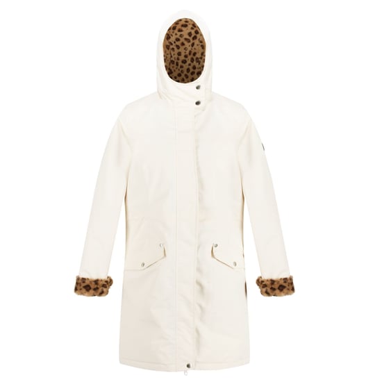 Regatta Womens/Ladies Rimona Hooded Waterproof Jacket (Light Vanilla)