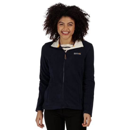 Regatta Great Outdoors Damen Adventure Tech Clemance II Fleece-Jacke (Marineblau/Hellgrau) - Image 1