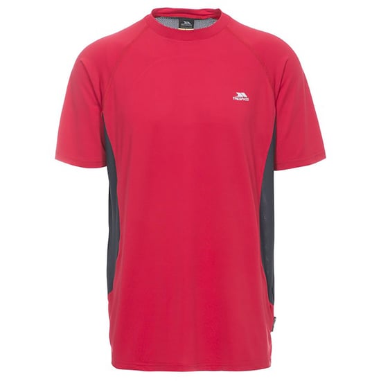 Trespass Mens Reptia Short Sleeve Quick Dry Active T-Shirt (Red)