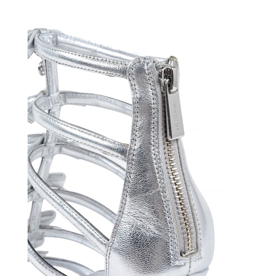 Michael Kors Womens Gladiator Sandal Silver VERONICA
