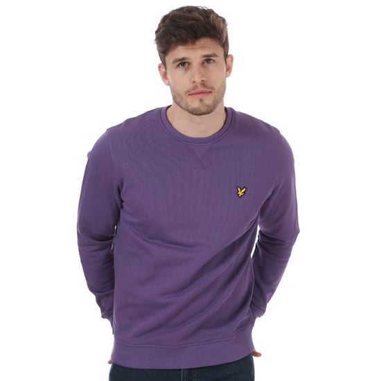 Lyle And Scott Herren Sweatshirt mit Rundhalsausschnitt in Violett - Image 1