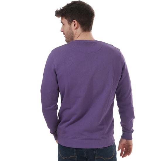 Lyle And Scott Herren Sweatshirt mit Rundhalsausschnitt in Violett - Image 2