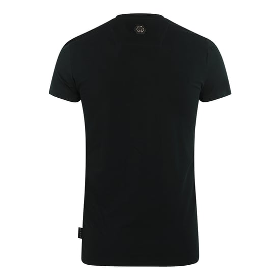 Philipp Plein Großes Mehrfarbiges Totenkopf T-Shirt Schwarz - Image 2