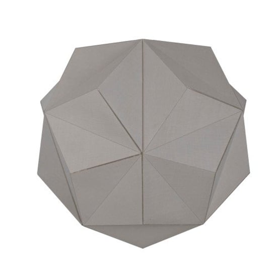 Duggan Grey Geometric Pendant Ceiling Light Shade