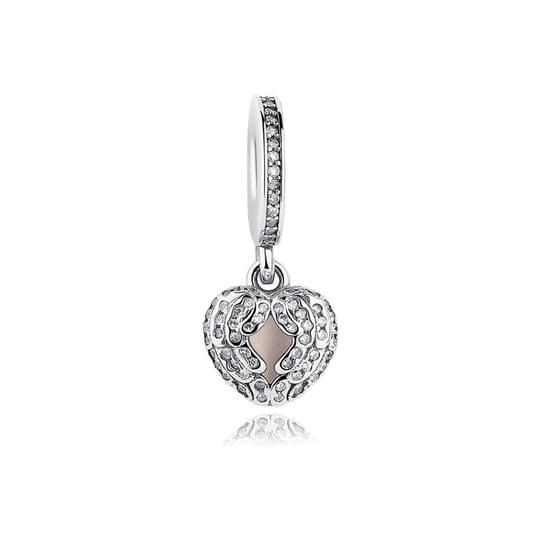 Charms Bead Pendant Coeur en Argent 925 - Image 1