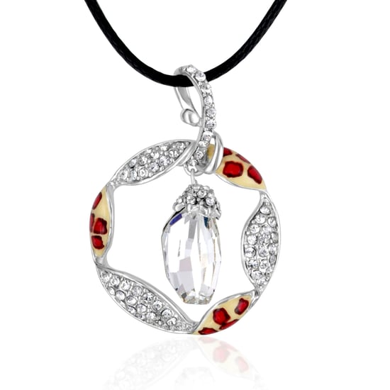 Swarovski - Pendentif orné de cristal de Swarovski et Plaqué Rhodium - Image 2