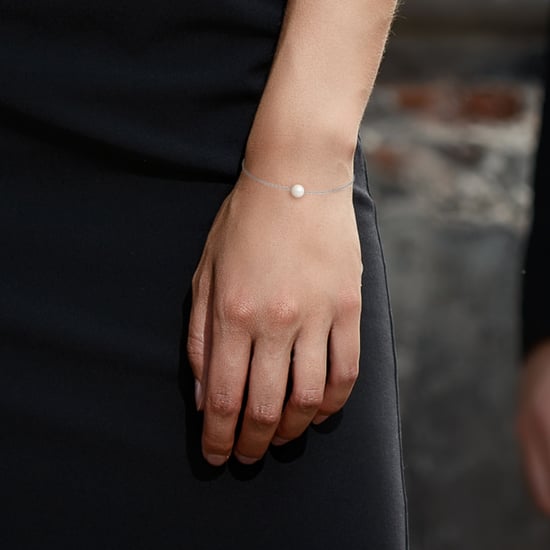 AA White Freshwater Pearl Bracelet and 750/1000 white Gold