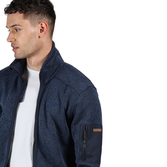 Regatta Mens Garret Polyester Full Zip Outdoor Fleece Jacket