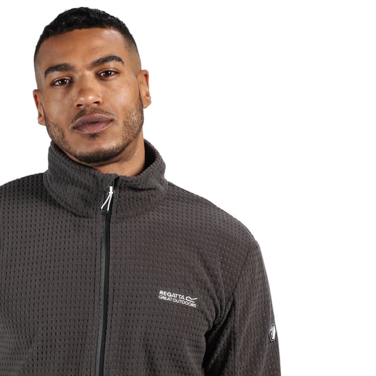 Regatta Mens Highton Cotton Full Zip Fleece Jacket