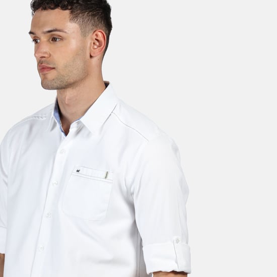 Regatta Mens Banning Cotton Oxford Long Sleeve Shirt