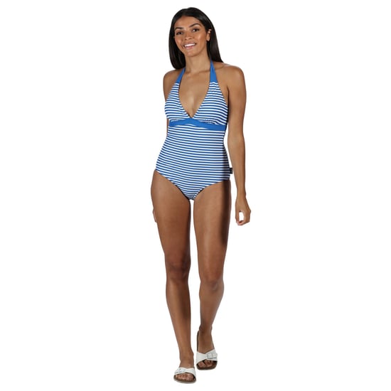 Regatta Womens Flavia Halter Neck Swimsuit Swimming Costume
