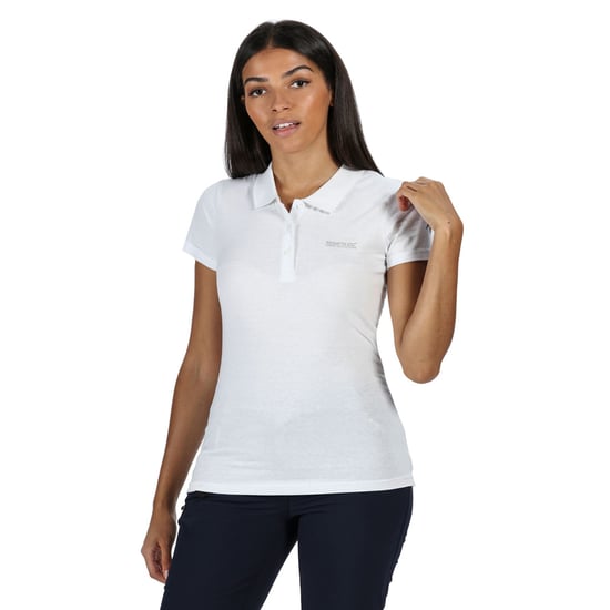 Regatta Womens Sinton Coolweave Cotton Jersey Polo Shirt