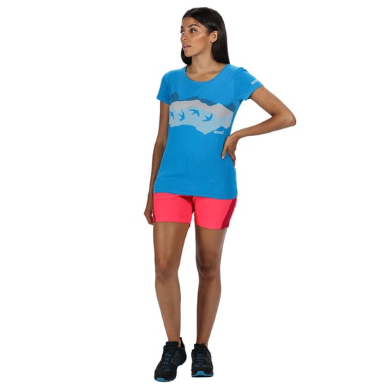 Regatta Womens Breezed Cotton Soft Graphic Jersey T Shirt