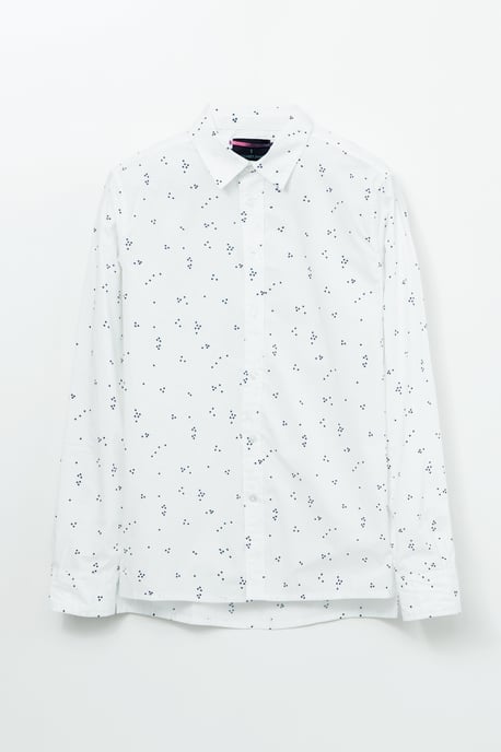 Random Dots Short Sleeve Shirt