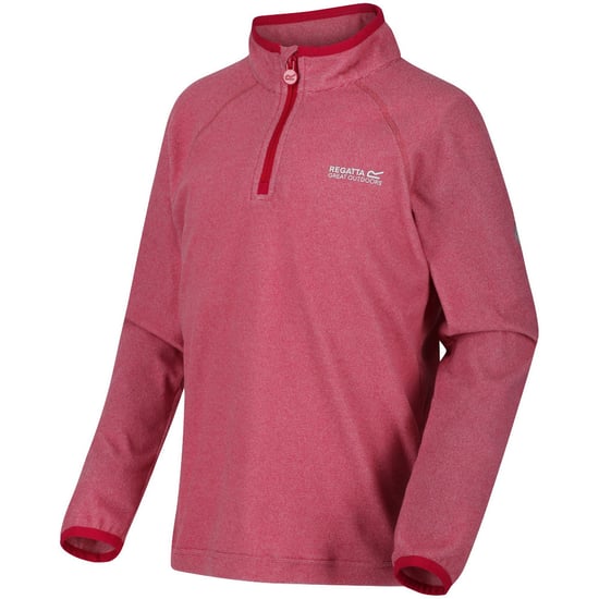 Polaire Loco demdi-zip Regatta Pour Fille en Rose - Image 3