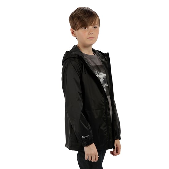 Regatta Boys & Girls Pack-It Packable Waterproof Breathable Jacket - Image 1