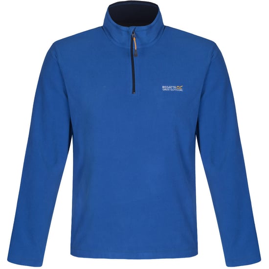 Regatta Mens Thompson Classic Lightweight Half Zip Fleece Top