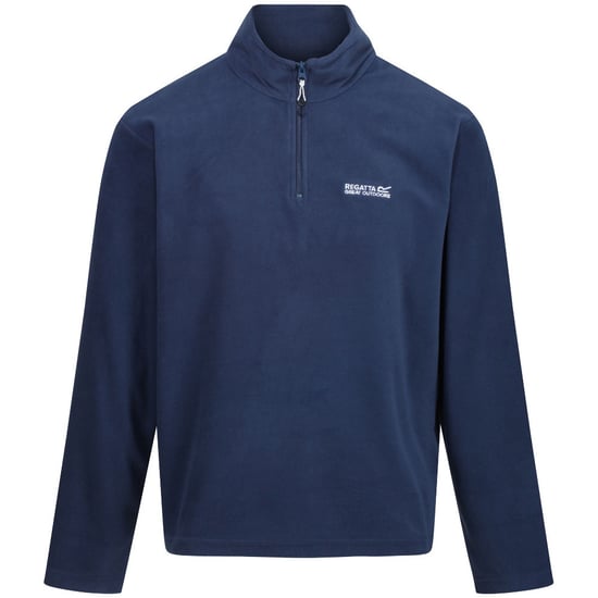 Regatta Mens Thompson Lightweight Quarter Zip Midlayer Fleece Top - Image 1