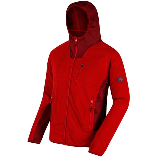 Regatta Mens Cartersville IV Zip Up Hooded Casual Fleece Hoodie Jacket