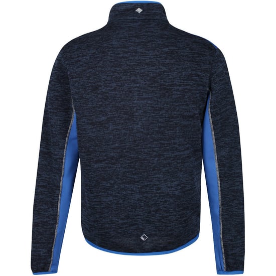 Regatta Mens Collumbus VI Full Zip Marl Knit Fleece Jacket