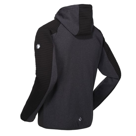 Regatta Mens Woodford Full Zip Hooded Fleece Jacket
