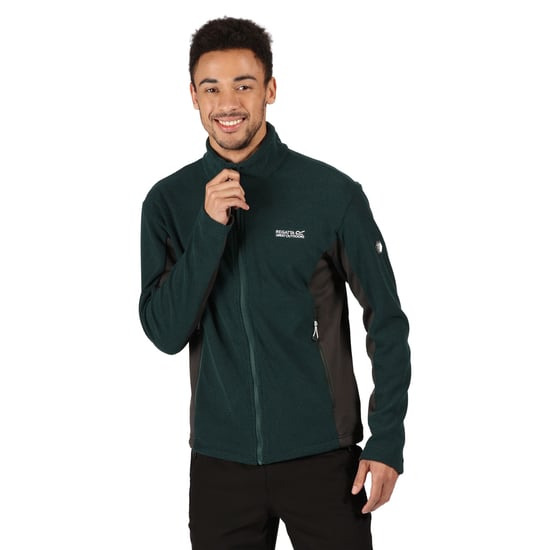 Regatta Mens Highton Full Zip Two Tone Fleece Jacket