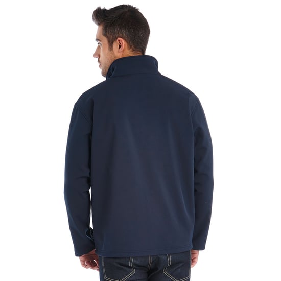 Regatta Mens Cera III Softshell Hiking Walking Jacket Coat Navy