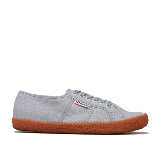 Men's Superga 2750 Cotu Classic Pumps in Light Grey