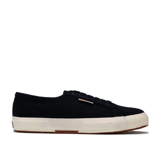 Men's Superga 2750 Feltu Classic Pumps in blue navy