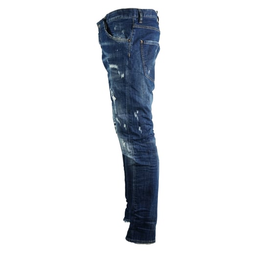 Dsquared2 Classic Kenny Jean Distressed Faded Jeans