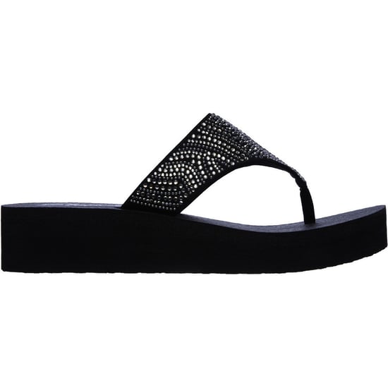 Skechers Womens Vinyasa Stone Candy Platform Flip Flops