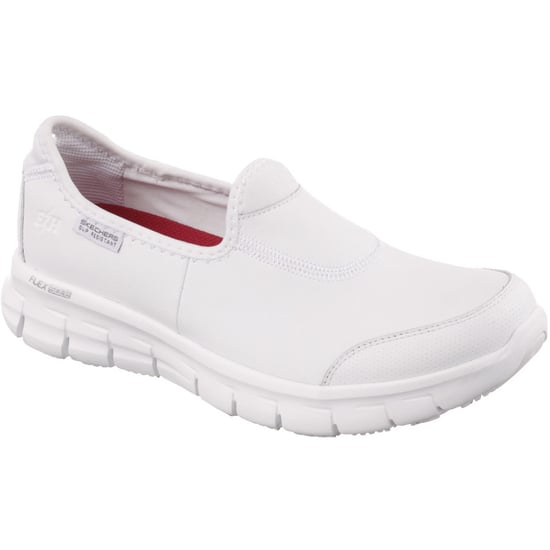 Skechers Damen Sure Track Rutschsichere Slip-On Arbeitssicherheitsschuhe - Image 1