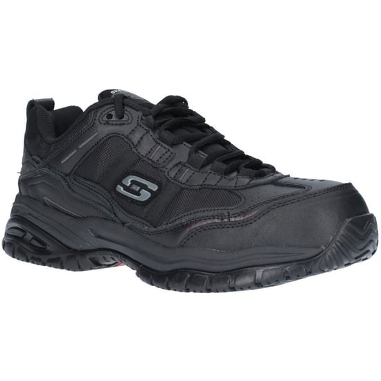 Skechers Herren Soft Stride Relaxed Fit Schnür-Sicherheitsschuhe - Image 1