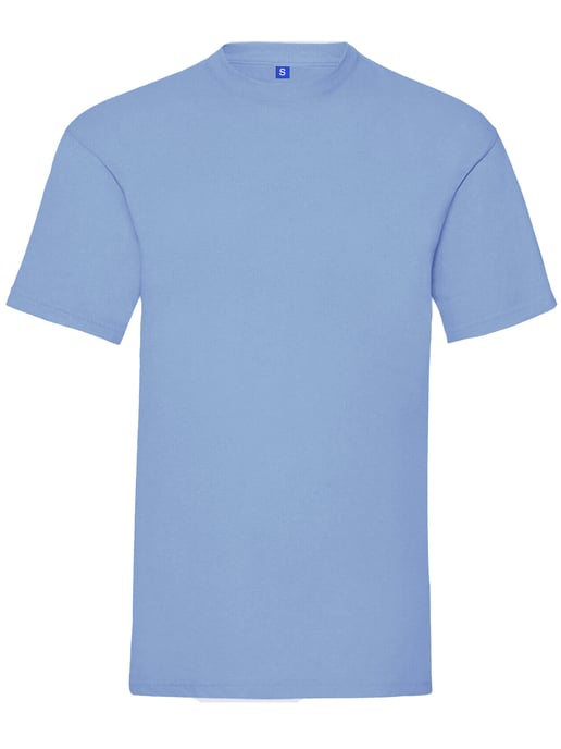Kruze | Mens Crew Neck T-Shirts (5er Pack) - BLK/GRY/SKY/NVY/WHT - Image 5