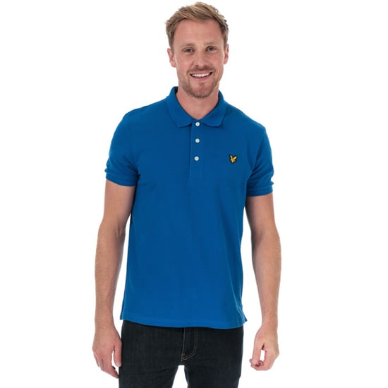 Lyle And Scott Schlichtes Polohemd für Herren in Blau - Image 1