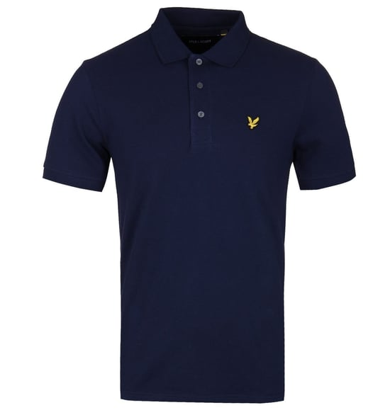 Lyle & Scott Navy Kurzarm-Poloshirt aus Baumwolle - Image 1