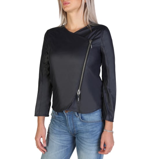 Armani Jeans Damen Blousonjacke Slim Fit mit langen Ärmeln Blau - Image 1