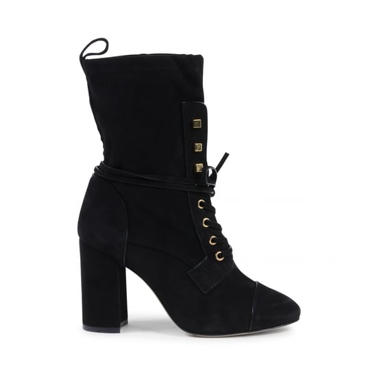Stuart Weitzman Womens Short Boot Black VERUKA