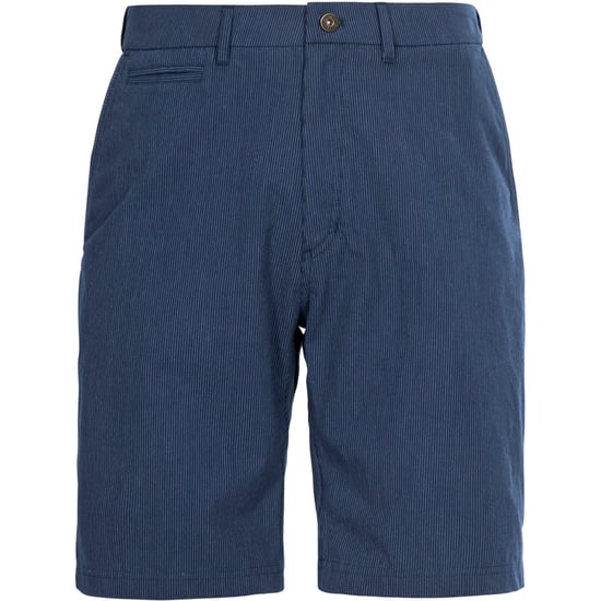 Trespass Mens Atom Woven Cotton Longer Length Striped Casual Shorts