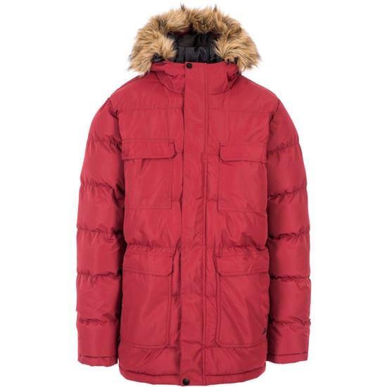 Trespass Mens Baldwin Warm Padded Hooded Waterproof Insulated Jacket