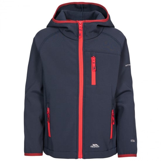 Trespass Boys Kian Softshell Zip Up Lightweight Jacket